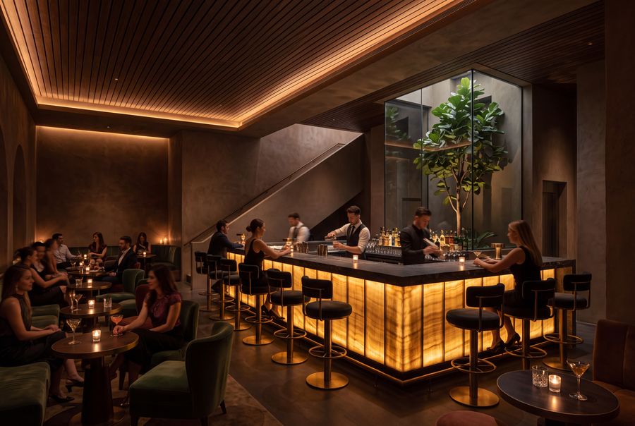 Lounge L2 Bar 1, artist's impression