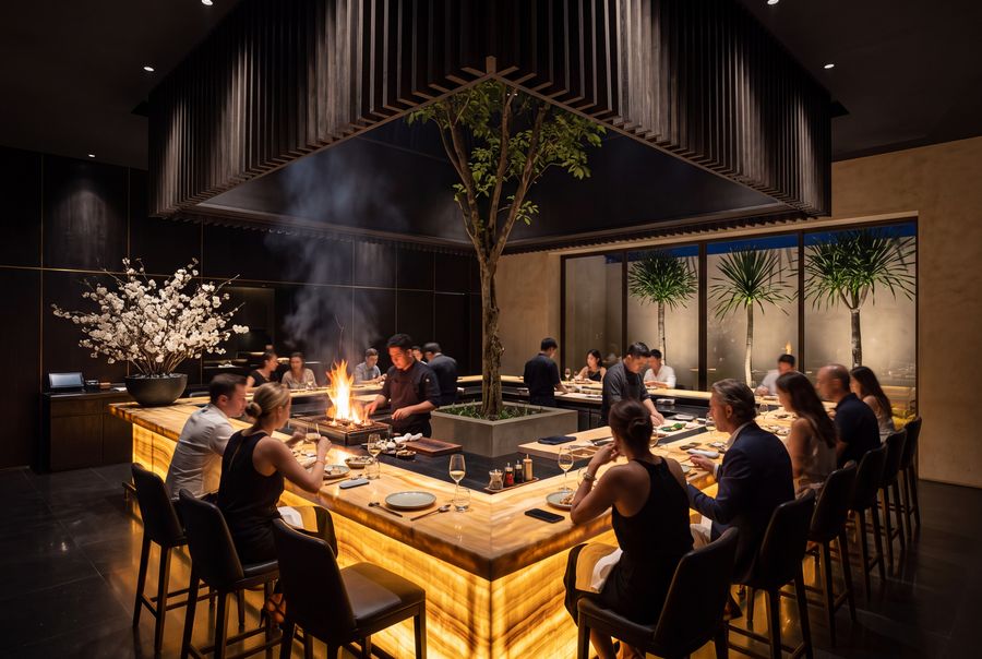 Onyx open kitchen, artist's impression