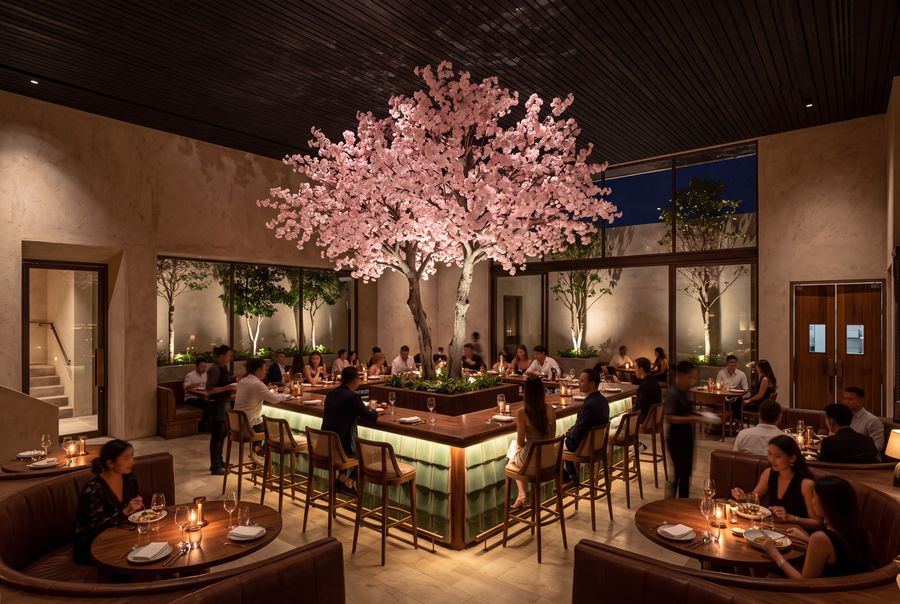 Sakura room, view 2, artist's impression